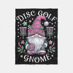 Disc Golf Gnom Weihnachtsgeist Lustige Feiertags S Fleecedecke