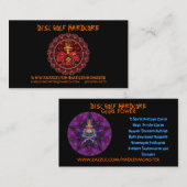 Disc-Golf-hardcore-Geschäfts-Karten Visitenkarte (Vorne/Hinten)