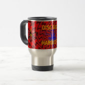 DISC-GOLF-HARDCORE REISEBECHER (Vorderseite Links)
