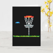 Disc Golf Herren Disc Golf 8 Bit Sket Karte (Gelbe Blume)