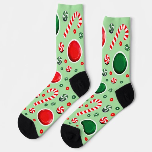 Disc Golf Holiday Geschenke Socks Socken (Linkes Detail)