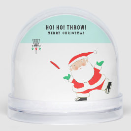 Disc Golf Holiday Gift Schneekugeln
