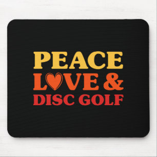 Disc Golf Ich Liebe Disc Golf Für Männer Und Fraue Mousepad