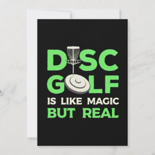 Disc Golf ist wie Magie, aber echt Einladung