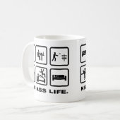 Disc-Golf Kaffeetasse (Vorderseite Links)