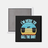Disc Golf Kanjam Ich bin hier, um den Shot Can Jam Magnet (Vorderseite/Rückseite)