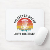 Disc Golf Keine kleinen sondern große Discs Lustig Mousepad (Mit Mouse)