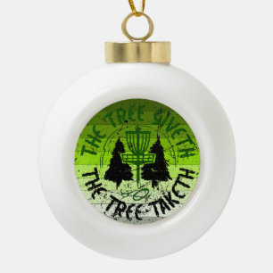 Disc Golf Keramik Kugel-Ornament