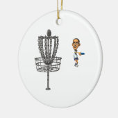Disc-Golf Keramik Ornament (Links)