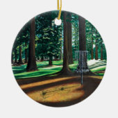 DISC-GOLF KERAMIKORNAMENT (Vorne)