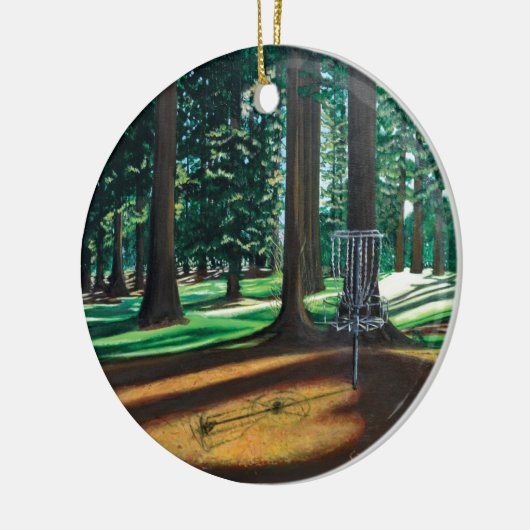 DISC-GOLF KERAMIKORNAMENT (Links)