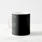 Disc Golf Korb Cooler Disc Golf Frisbee Golfer Xma Kaffeetasse (Vorderseite Links)