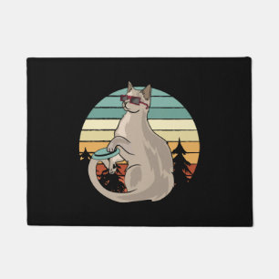 Disc Golf Korb Lustiges Katzen-Geschenk Spieler Fußmatte