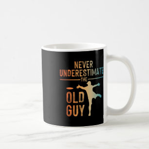 Disc Golf Kunst für Männer Opa Disc Golfer Disc Go Kaffeetasse