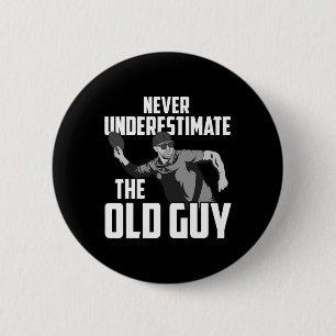 Disc Golf Kunst für Männer Papa Disc Golf Liebhabe Button
