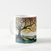 Disc-Golf-Kunst-Kaffee-Tasse Kaffeetasse (Vorderseite Links)