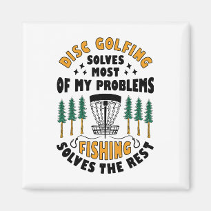 Disc Golf löst die meisten meiner Probleme Angelsc Magnet