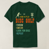 Disc Golf Lover Shirt Funny Disc Golf Geschenke Di (Design vorne)