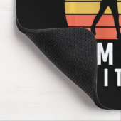 Disc Golf Lustiger Disc Golfer Ich bin Y und werfe Mousepad (Ecke)