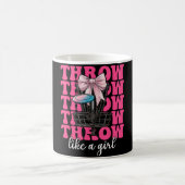 Disc Golf Mädchen Mutter Muttertag Discgolf Werfen Kaffeetasse (Mittel)
