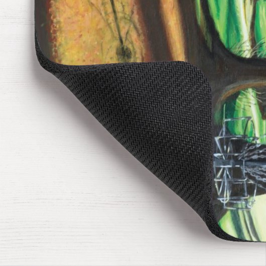 Disc-Golf-Mausunterlage Mousepad (Ecke)