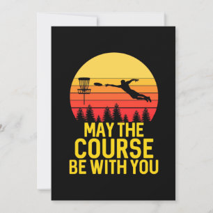 Disc Golf mit dir Einladung