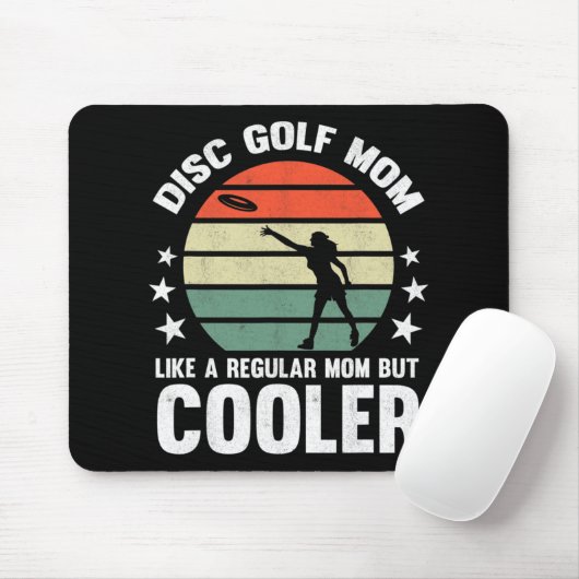 Disc Golf Mutter Disc Golfende Mutter Frisbee Golf Mousepad (Mit Mouse)