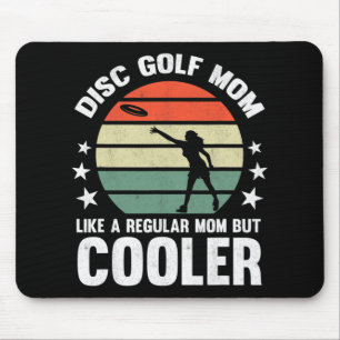 Disc Golf Mutter Disc Golfende Mutter Frisbee Golf Mousepad
