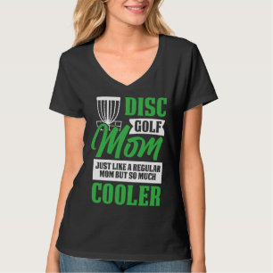 Disc Golf Mutter Golfspielerin Golfer Sport Grafi T-Shirt