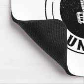 Disc Golf Onkel - Disc Golf spielender Onkel Disc Mousepad (Ecke)