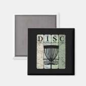 Disc Golf Periodensystem Elemente Frolf Spieler Vi Magnet (Vorderseite/Rückseite)
