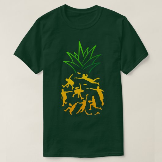 DISC GOLF PINEAPPLE T-Shirt (Design vorne)