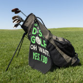 Disc Golf Player | I Do Not Always Play Disc Golf Golfhandtuch (Gras)
