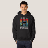 Disc Golf Player I Like Disc Golf And Maybe Like 3 Hoodie (Vorne ganz)