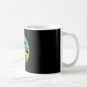 Disc Golf Retro Sonnenuntergang Vintage Frisbee Go Kaffeetasse
