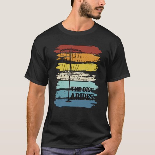 Disc Golf Retro T-Shirt (Vorderseite)