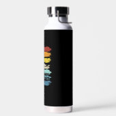 Disc Golf Retro Trinkflasche (Links)