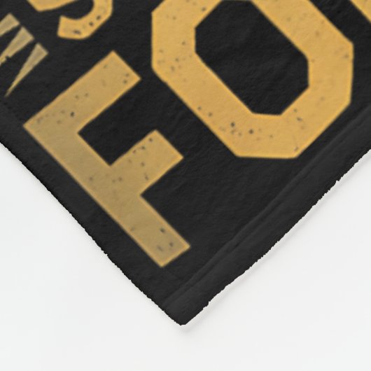 Disc Golf Sasquatch Bigfoot Disc Golfer Funny Disc Fleecedecke (Ecke)