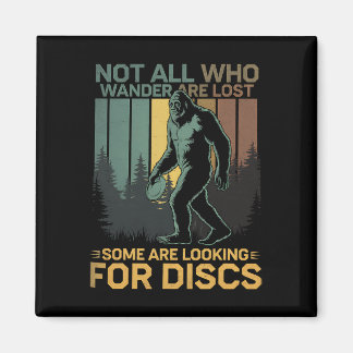 Disc Golf Sasquatch Bigfoot Disc Golfer Lustiger D Magnet
