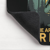 Disc Golf Sasquatch Bigfoot Disc Golfer Lustiger D Mousepad (Ecke)