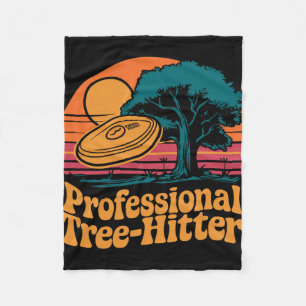 Disc-Golf-Scheibe, professioneller Baum-Treffer, R Fleecedecke