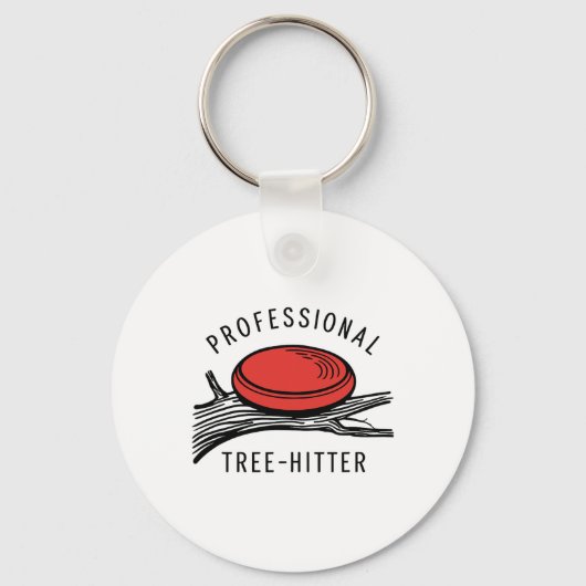 Disc-Golf-Scheibe, professioneller Baum-Treffer, R Schlüsselanhänger (Vorderseite)