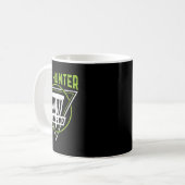 Disc Golf Shirt Lustig Ace Hunter Disc Golf Kaffeetasse (Vorderseite Links)