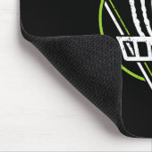 Disc Golf Shirt Lustig Ace Hunter Disc Golf Mousepad (Ecke)
