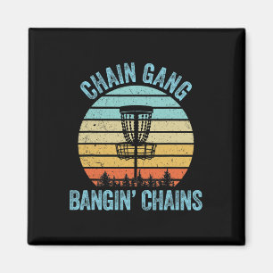 Disc-Golf-Shirt Lustige Kette Retro Disc-Golf-Gesc Magnet