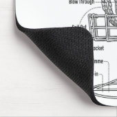 Disc Golf Sket Schöner Putt Lustiger Putting Jargo Mousepad (Ecke)