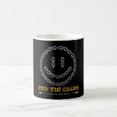 Disc-Golf-Spieler - Lustige Feed The Chains _1 Kaffeetasse (Mittel)