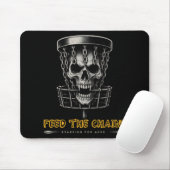 Disc Golf Spieler - Lustige Feed The Chains  Mousepad (Mit Mouse)