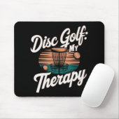 Disc-Golf-Spieler Lustiges Frisbee-Spiel  Mousepad (Mit Mouse)