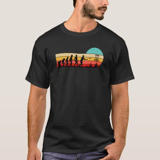 Disc Golf Sports Evolution For Dad FatherDay 1 T-Shirt (Vorderseite)